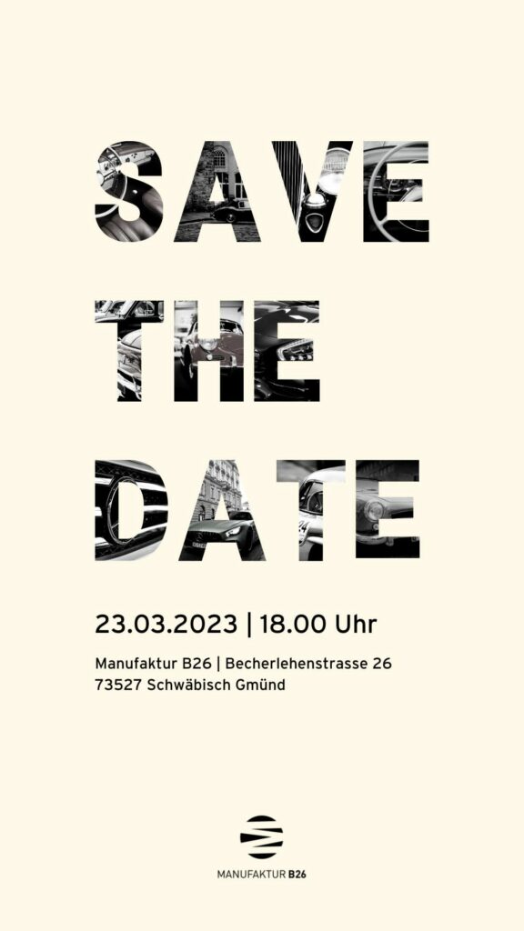 Save the date 23.03.2023 | 18:00 Uhr